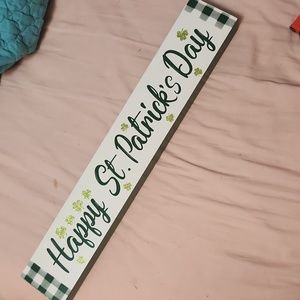 Wooden St Patty's Day Decor